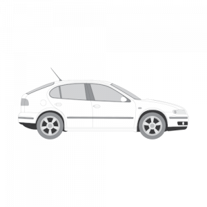 Seat Leon 5-ovinen – perforoitu tummennuskalvo