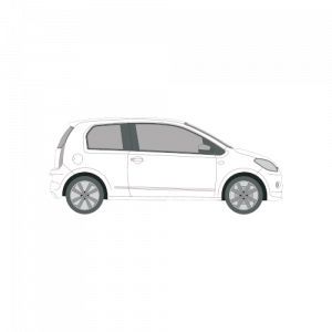 Skoda Citigo 3-ovinen – perforoitu tummennuskalvo