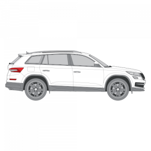 Skoda Kodiaq – perforoitu tummennuskalvo