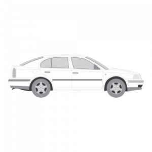 Skoda Octavia sedan – perforoitu tummennuskalvo