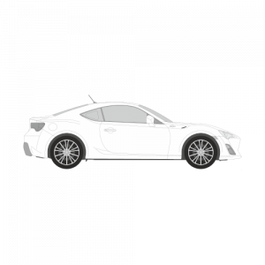 Subaru BR-Z Coupe – perforoitu tummennuskalvo