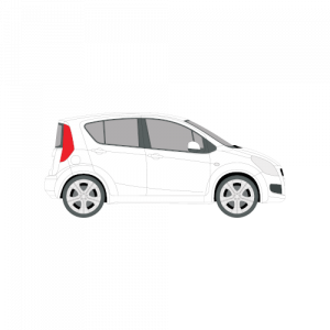 Suzuki Splash – perforoitu tummennuskalvo