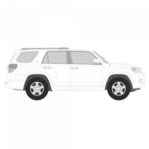 Toyota 4Runner – perforoitu tummennuskalvo