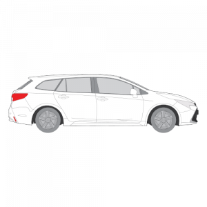 Toyota Corolla Touring Sport – perforoitu tummennuskalvo
