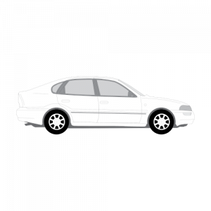 Toyota Corolla hatchback 5-ovinen – perforoitu tummennuskalvo