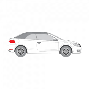 Volkswagen Golf avomalli – perforoitu tummennuskalvo
