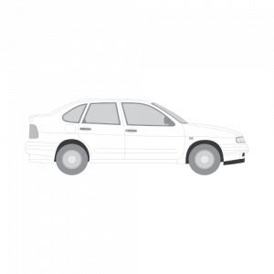 Volkswagen Polo sedan – perforoitu tummennuskalvo