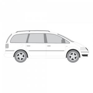 Volkswagen Sharan – perforoitu tummennuskalvo
