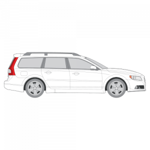 Volvo V70 farmari – perforoitu tummennuskalvo