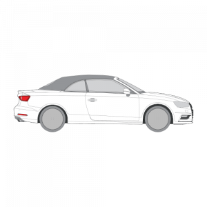 Audi A3 Cabriolet – perforoitu tummennuskalvo