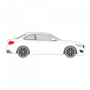 BMW 2-Sarjan Coupe – perforoitu tummennuskalvo